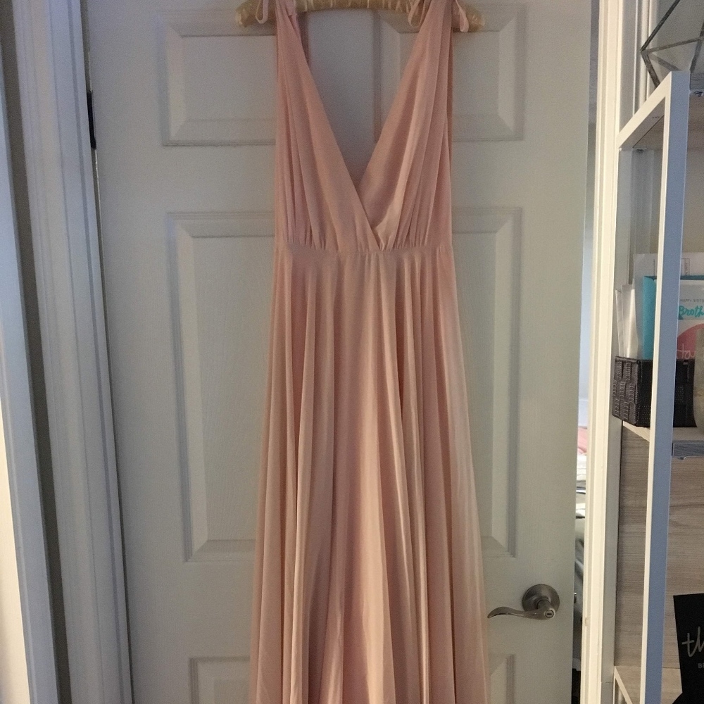Blush Bridesmaid Dress